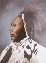 Oil painting by June Hardin, USA 1998