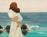 ARTIST JUNE HARDIN  Carol got me to paint this one from a picture she found in a magazine: Oil Paint